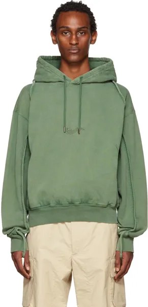 Зеленая худи Le Papier 'Le Sweatshirt Camargue' Jacquemus