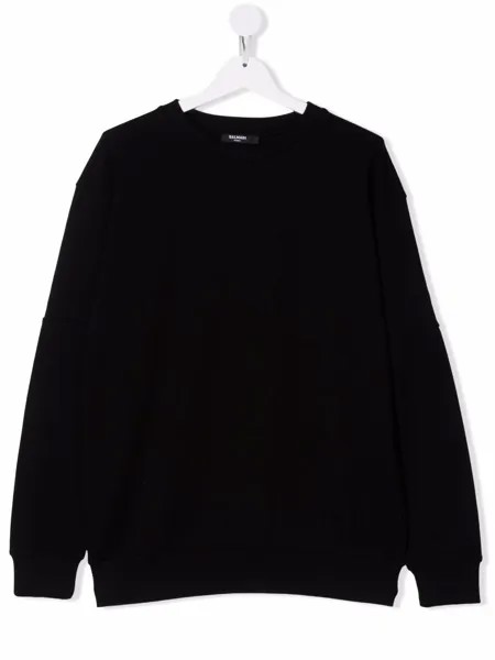 Balmain Kids толстовка с логотипом