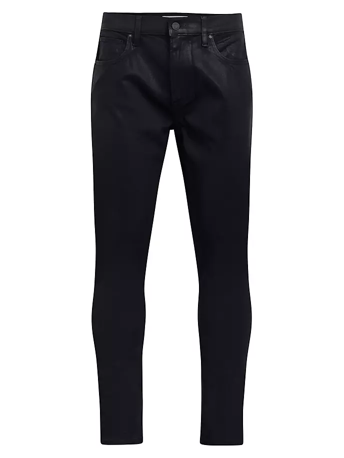Джинсы скинни с покрытием Zack Hudson Jeans, черный