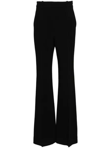 Ermanno Scervino брюки палаццо с завышенной талией, черный