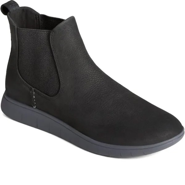 Черные женские ботинки Coastal pw chelsea Sperry, черный