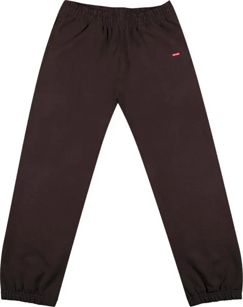 Спортивные брюки Supreme Small Box Sweatpant 'Dark Brown', коричневый