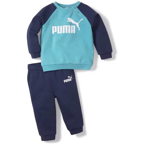 Костюм спортивный, PUMA Minicats ESS Raglan Jogger, Мужской, размер 62 ; Porcelain