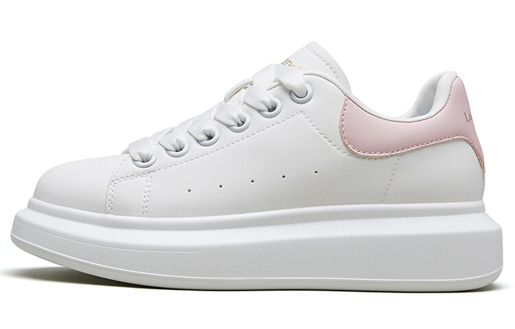 Кроссовки La Chapelle Skateboarding Shoes Women's Low-top, белый/черный