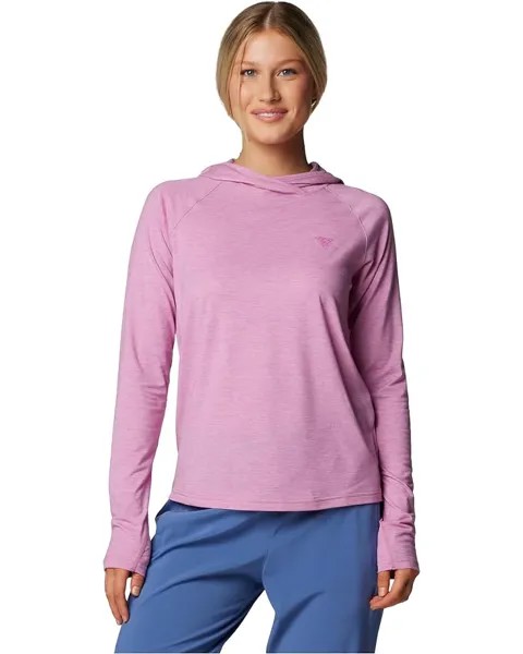 Худи Columbia PFG Uncharted, цвет Minuet Heather