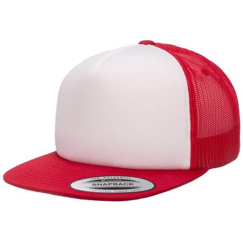 Кепка FlexFit 6005FW Trucker Red/White/Red