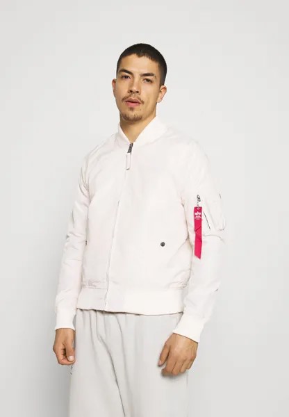 Куртка-бомбер Alpha Industries, молочный