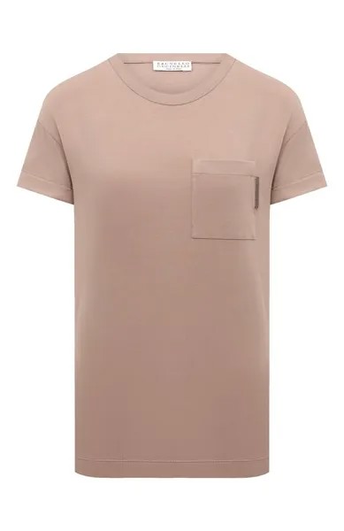 Хлопковая футболка Brunello Cucinelli