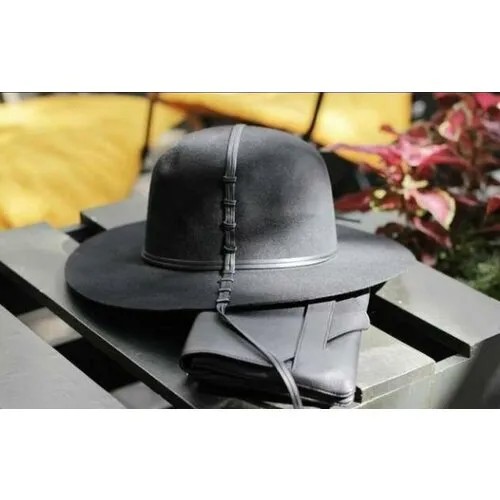 Шляпа H&M демисезонная, размер Маркировка L, черный