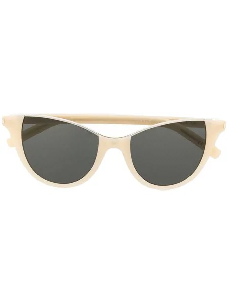 Saint Laurent Eyewear солнцезащитные очки Stella в оправе 'кошачий глаз'