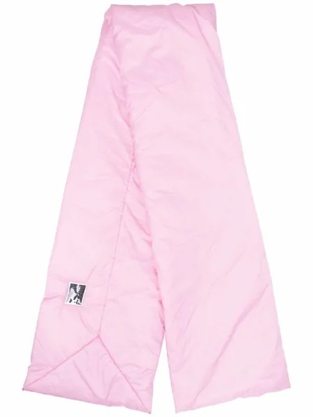 Rick Owens DRKSHDW дутый шарф