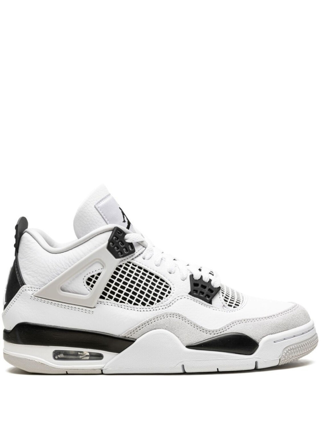 Кроссовки Jordan Air Jordan 4 Retro, белый/черный/серый