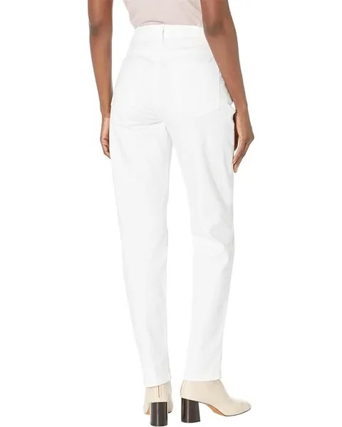 Джинсы Eileen Fisher High-Waisted Slim Full Length Jeans in White, белый