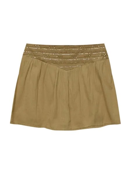 Юбка Pull&Bear, зеленый
