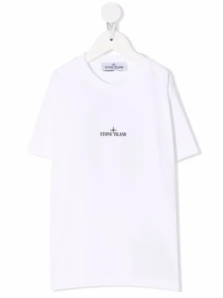 Stone Island Junior футболка с логотипом