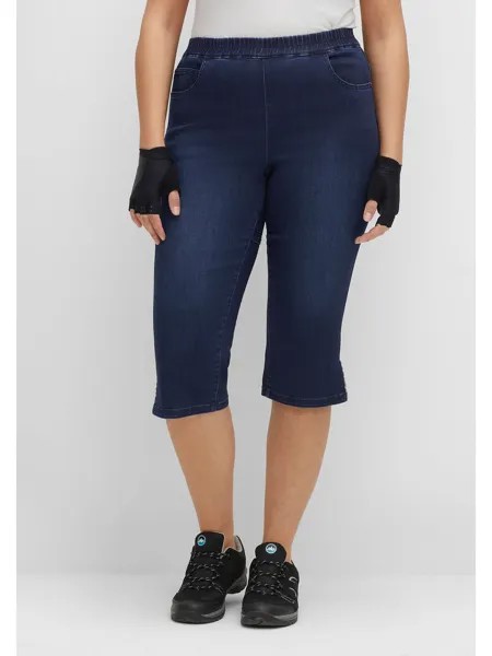 Джинсы sheego Fahrrad, цвет dark blue Denim