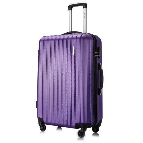 Умный чемодан L'case Krabi Krabi, 55 л, размер M, фиолетовый