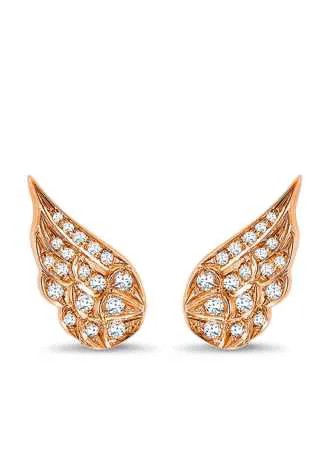 Pragnell серьги Tiara из розового золота с бриллиантами