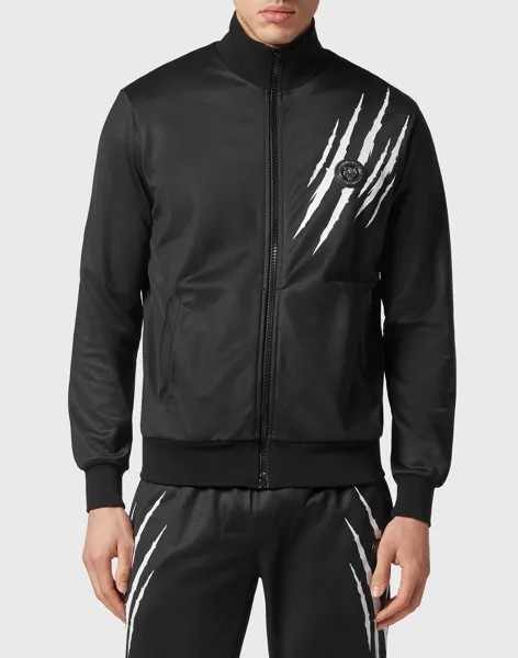 Спортивный костюм для бега: Верх/Брюки Scratch Plein Sport, цвет Black / White