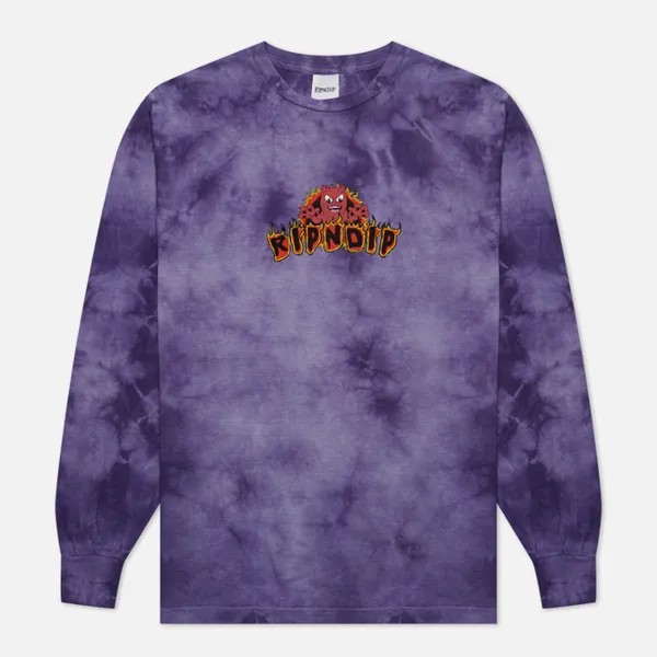 Лонгслив мужской Ripndip RND9049 фиолетовый S