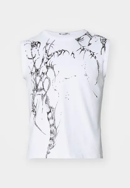 Топ LAZY WILLY TANK UNISEX Jaded London, белый