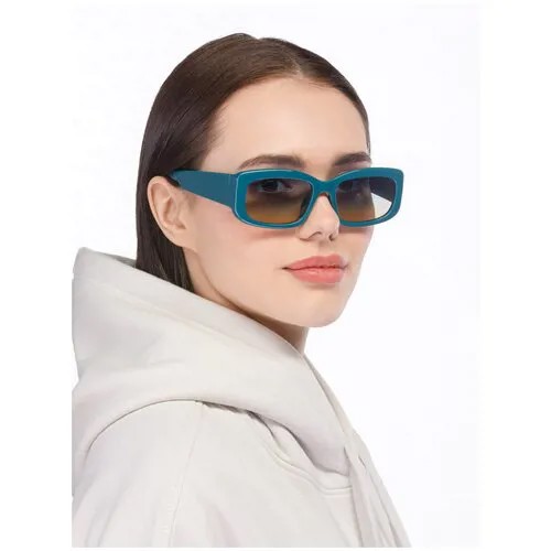 Солнцезащитные очки ELEGANZZA, бирюзовый