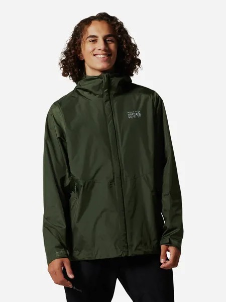 Куртка мембранная мужская Mountain Hardwear Acadia Jacket, Зеленый