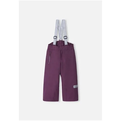 Брюки Reima Kiddo Lightning, размер 122, фиолетовый