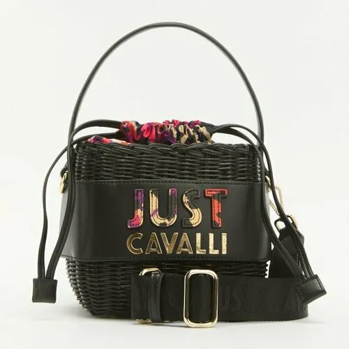 Сумка торба Just Cavalli, черный