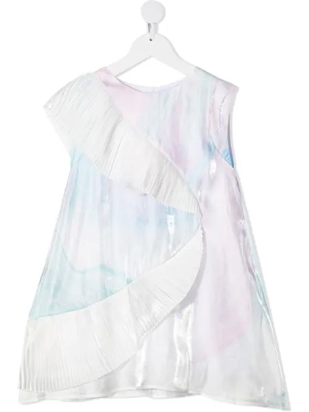 Karl Lagerfeld Kids платье с оборками