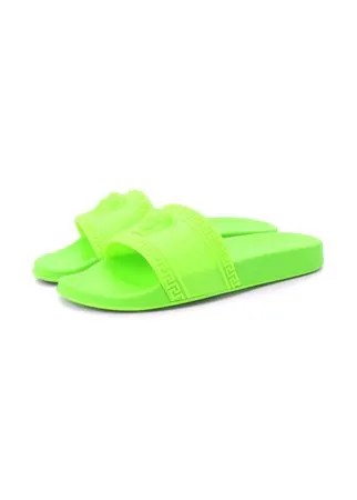 Резиновые шлепанцы Versace