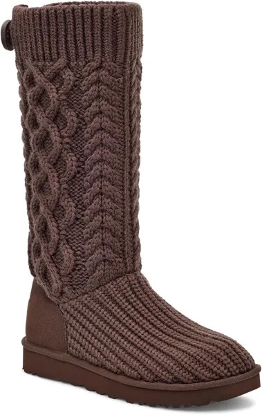 Ботинки UGG Classic Cardi Cabled Knit, цвет Burnt Cedar