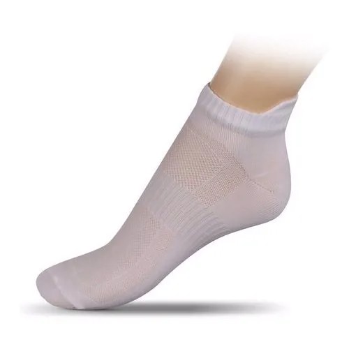 Носки спортивные укороченные полипропилен ЛВ16 41-43 Белый