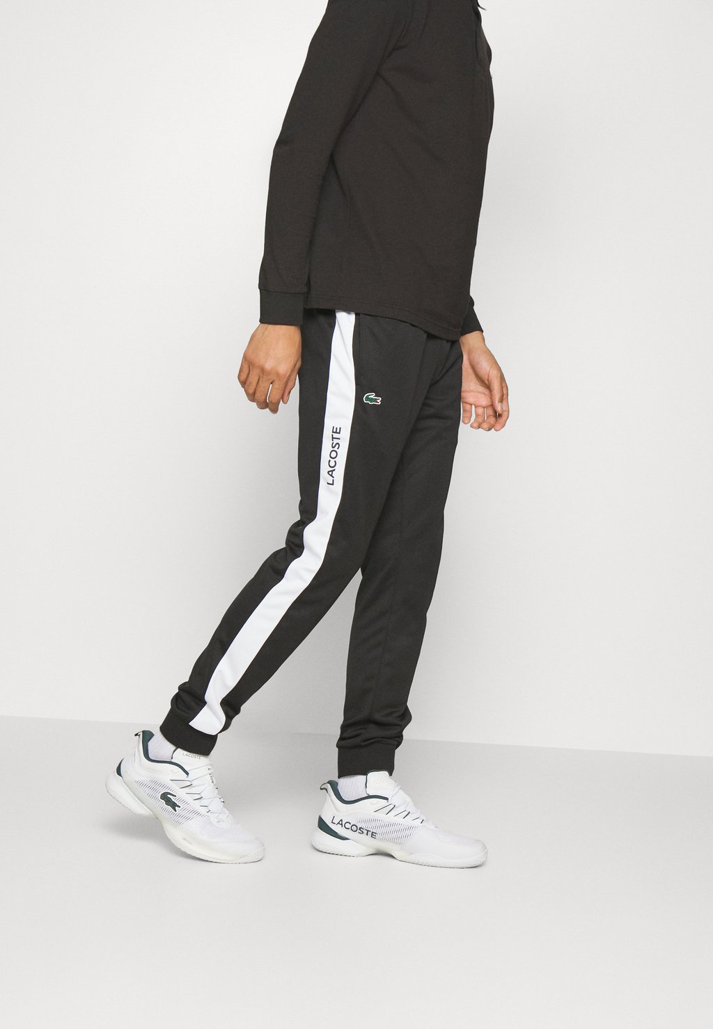 Спортивные брюки Tennis Pant Lacoste, цвет black/white