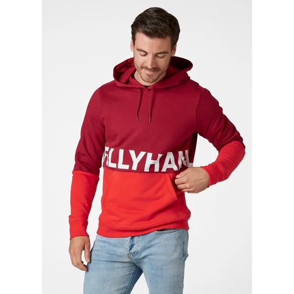 Худи мужское Helly Hansen 53427-215 красное S