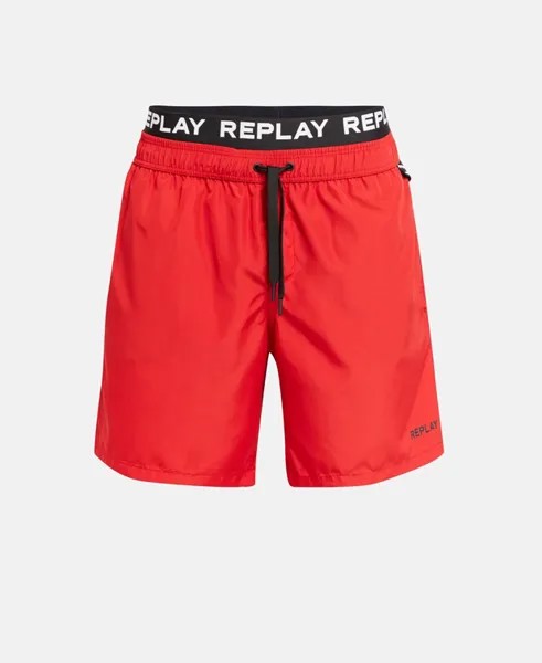 Плавательные шорты Replay, красный