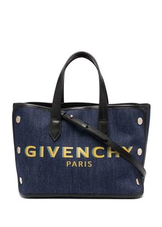 Givenchy джинсовая сумка-шопер Bond среднего размера