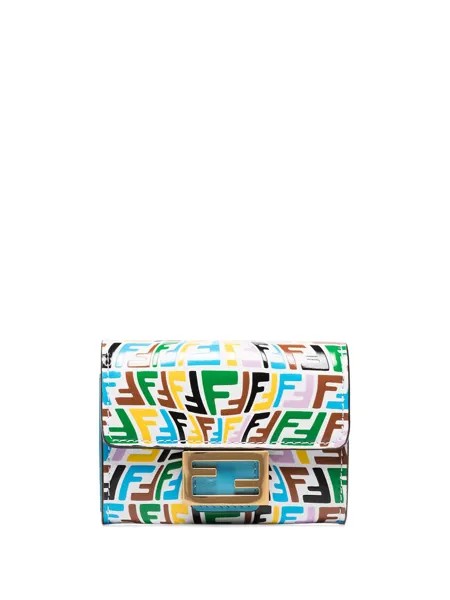 Fendi кошелек с логотипом FF Vertigo