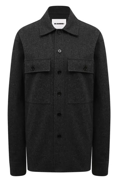 Шерстяная рубашка Jil Sander