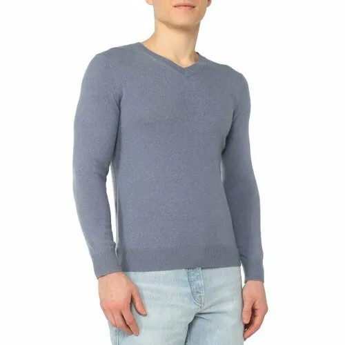 Пуловер Maison David, размер L, серо-голубой