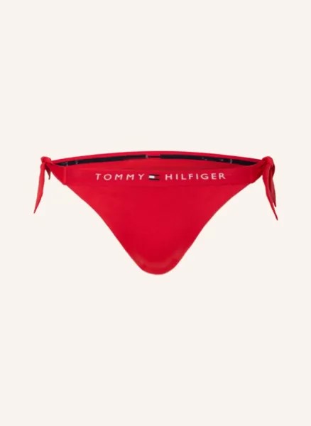 Плавки бикини с треугольными чашками Tommy Hilfiger, красный