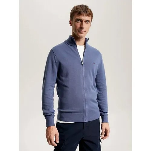 Кардиган TOMMY HILFIGER, размер L, синий