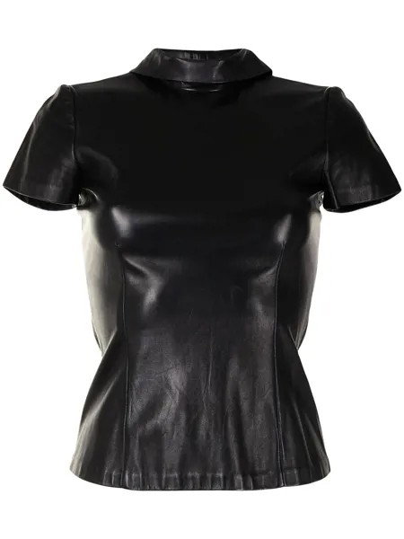Gucci Pre-Owned топ с воротником-стойкой