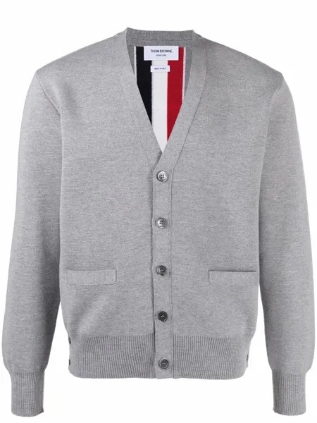Thom Browne V-neck knit cardigan
