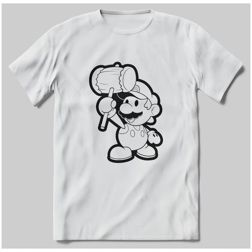 Футболка с принтом Mario - 149