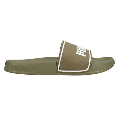 Мужские зеленые повседневные сандалии Puma Leadcat 2.0 Slides 384139-05