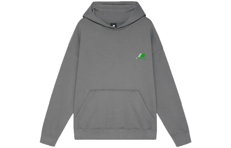 Хороший рисовый свитшот мужской серый New Balance, серый