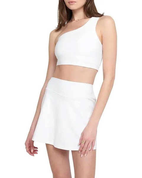 Майка Spiritual Gangster Cruz One Shoulder Tank, цвет Bright White