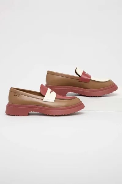 Кожаные мокасины Camper, мультиколор