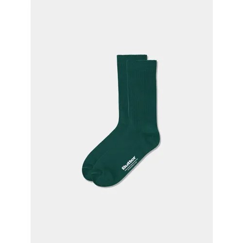 Носки Butter Goods Pigment Dye Socks, размер OneSize, зеленый